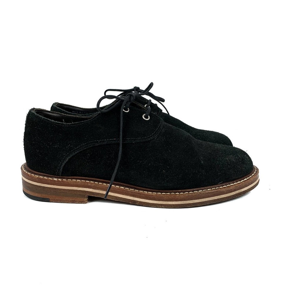 Helm USA Men's Black Suede Benson Oxford Shoes